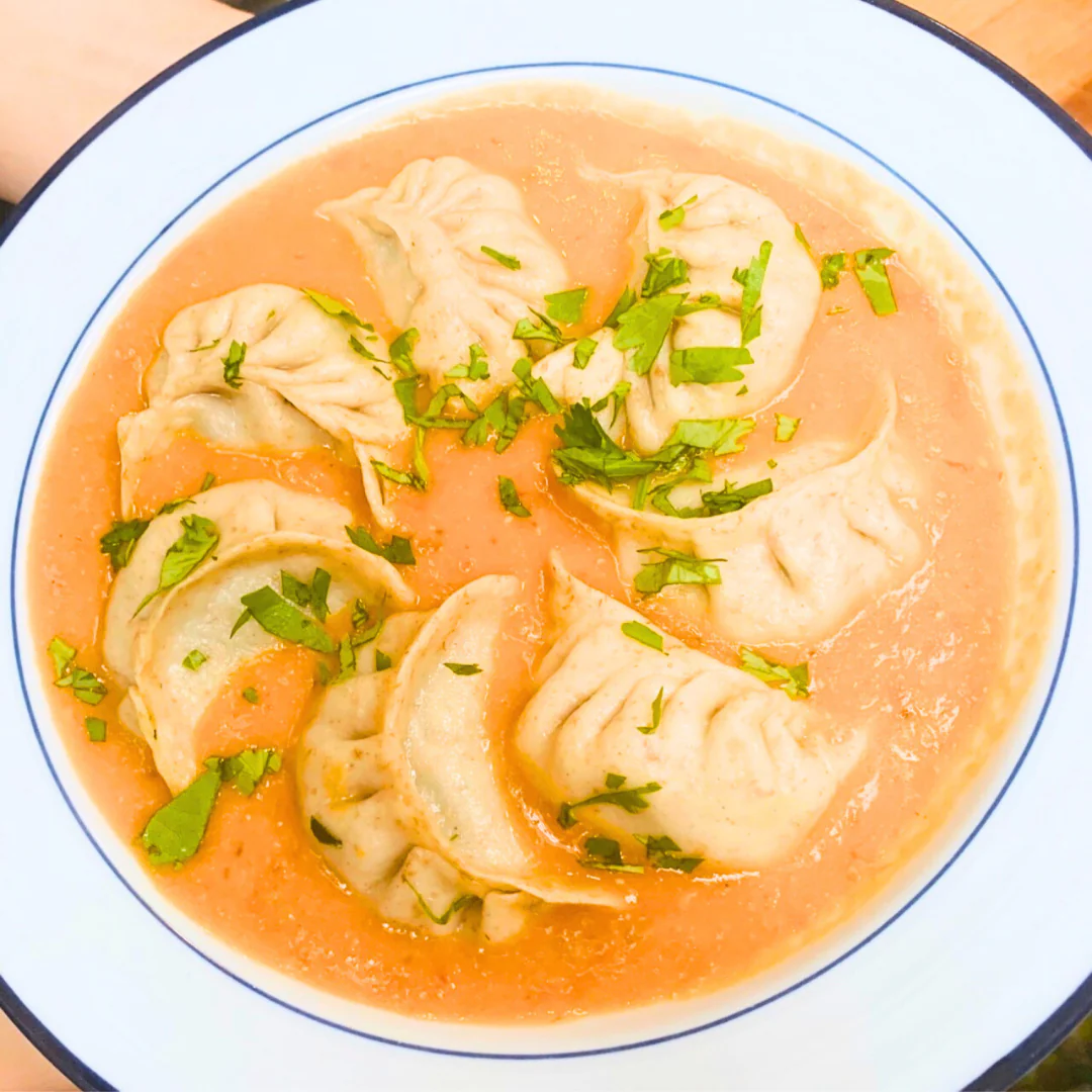Jhol Veg Gyoza