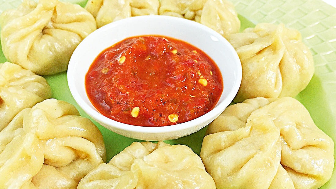 Steam momo Pork